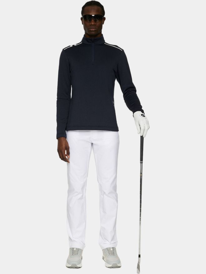 J.Lindeberg Vinnie Quarter Zip Stretch Midlayer navy