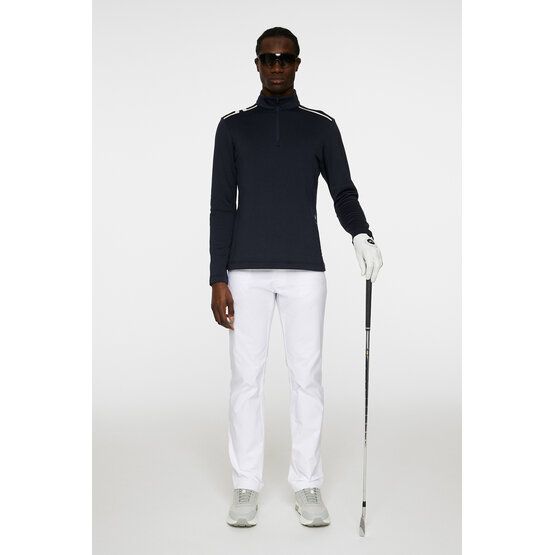 J.Lindeberg Vinnie Quarter Zip Stretch Midlayer námořnická modrá