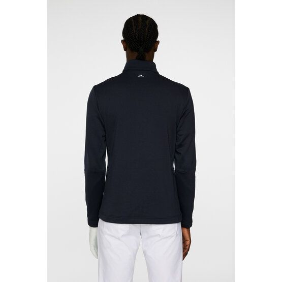 J.Lindeberg Vinnie Quarter Zip Stretch Midlayer námořnická modrá