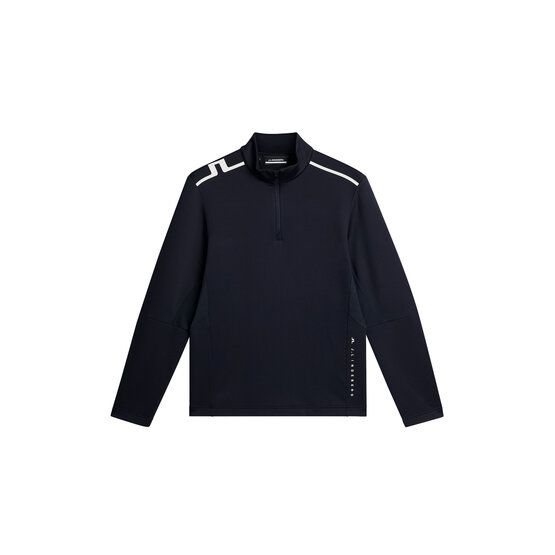 J.Lindeberg Vinnie Quarter Zip Stretch Midlayer námořnická modrá