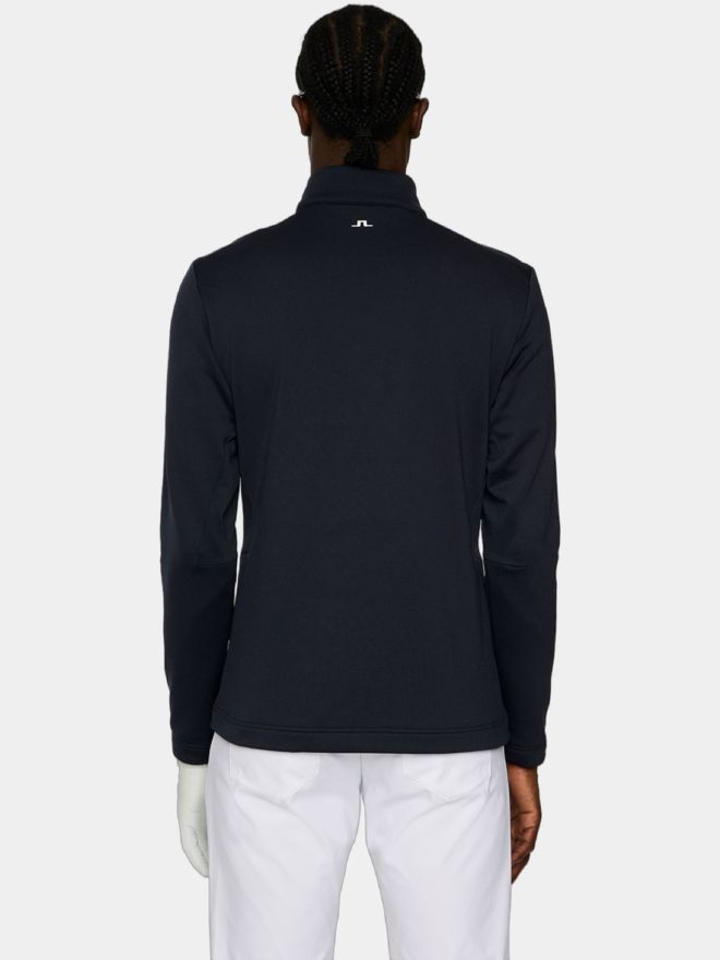J.Lindeberg Vinnie Quarter Zip Stretch Midlayer navy