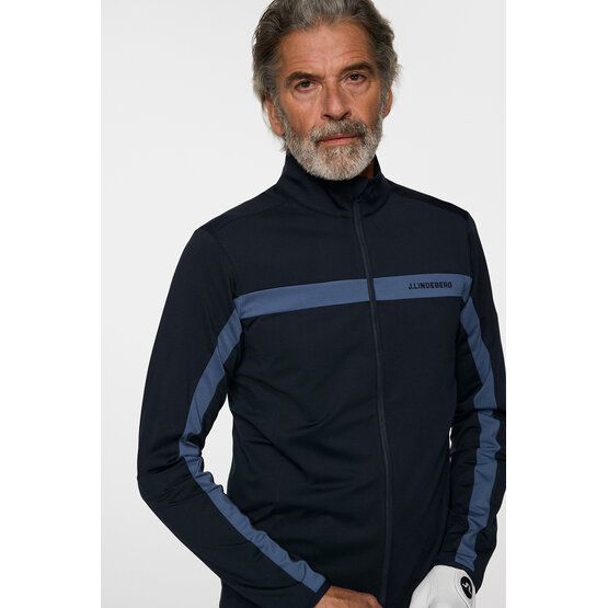 J.Lindeberg Bunda Jarvis Mid Layer Stretch Jacket námořnická modrá