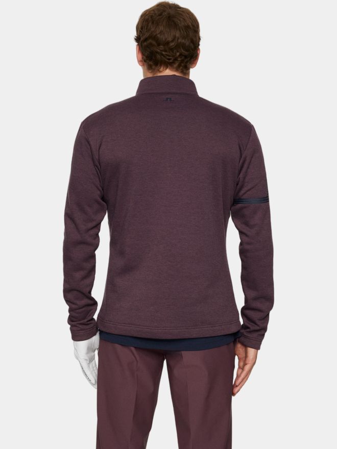 J.Lindeberg Heath Strike Stretch Midlayer beere
