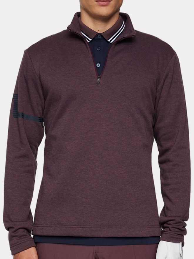 J.Lindeberg Heath Strike Stretch Midlayer beere