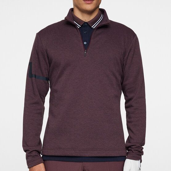 J.Lindeberg Heath Strike Stretch Midlayer beere