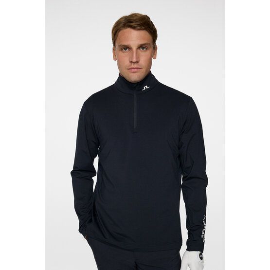 J.Lindeberg Tour Tech Stretch Midlayer námořnická modrá