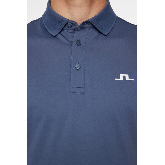 J.Lindeberg Bridge polo s krátkým rukávem modrá