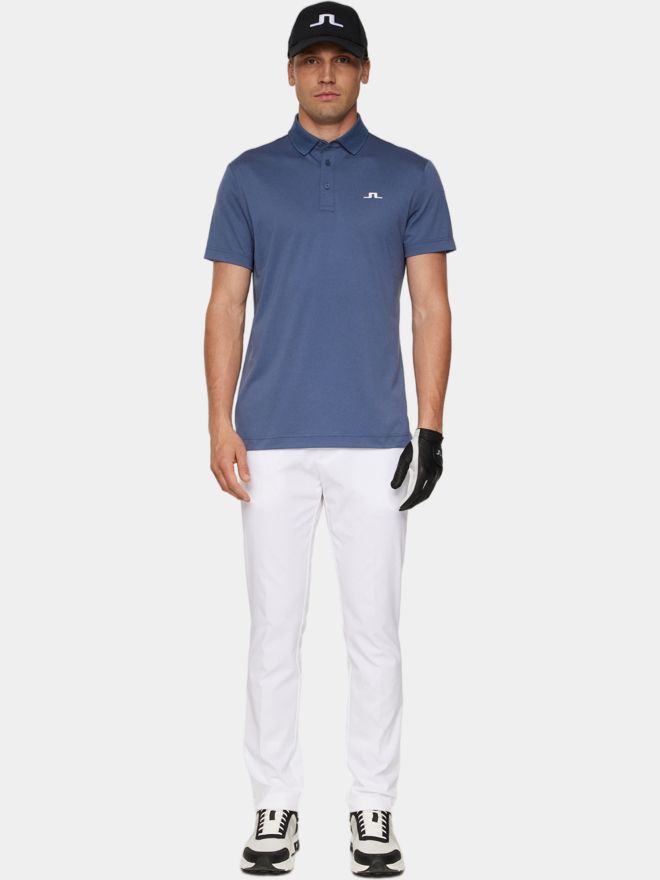 J.Lindeberg Bridge Halbarm Polo blau