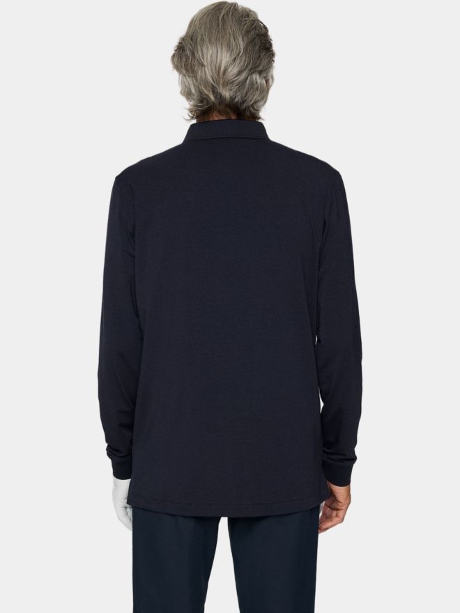 J.Lindeberg Florian Langarm Polo navy