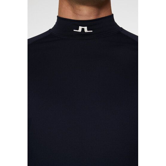 J.Lindeberg Ello Brushed Top Mock undershirt námořnická modrá