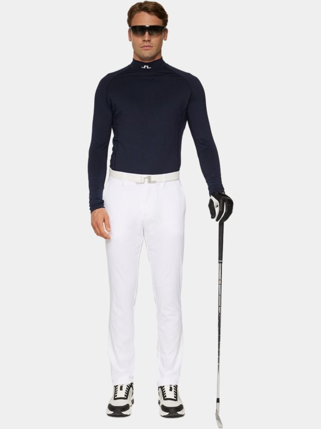 J.Lindeberg Ello Brushed Top Mock Unterzieher navy