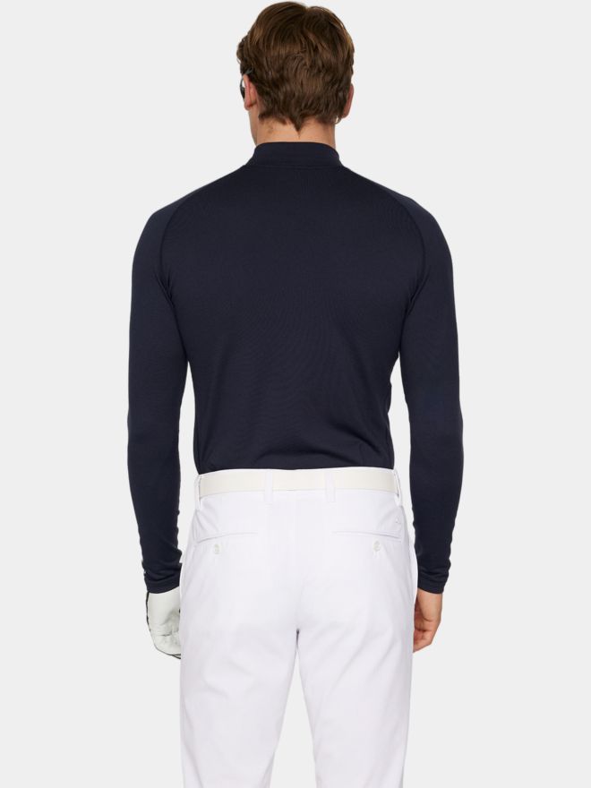 J.Lindeberg Ello Brushed Top Mock Unterzieher navy