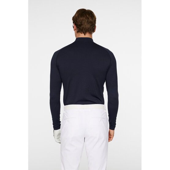 J.Lindeberg Ello Brushed Top Mock undershirt námořnická modrá