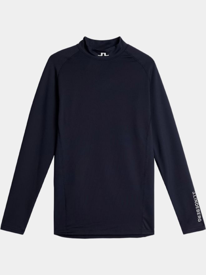 J.Lindeberg Ello Brushed Top Mock Unterzieher navy