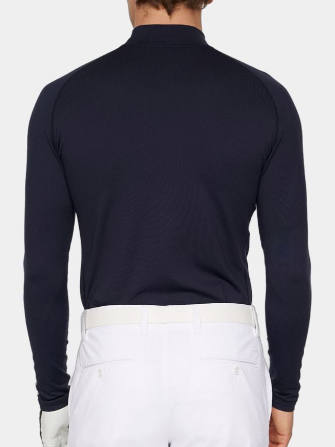 J.Lindeberg Ello Brushed Top Mock Unterzieher navy