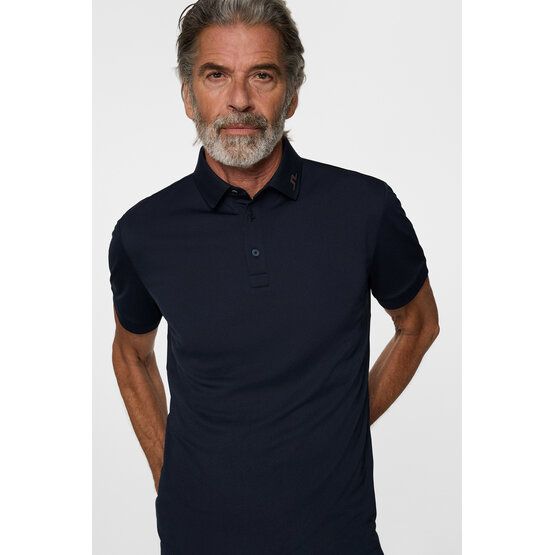 J.Lindeberg KV Print polo s krátkým rukávem námořnická modrá