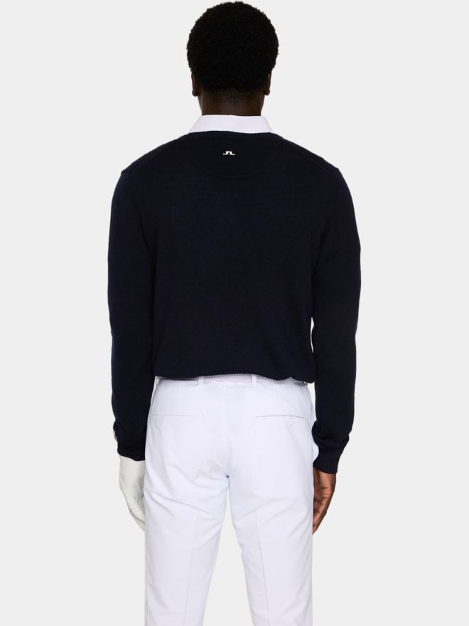 J.Lindeberg Lymann Knitted Sweater Pullover navy