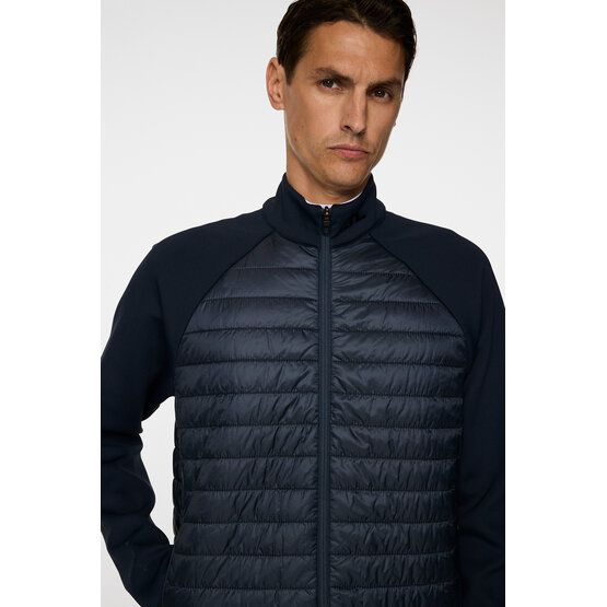 J.Lindeberg Hayden Quilt Hybrid Jacket Stretch Jacket navy