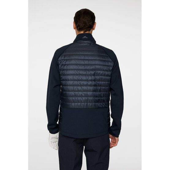 J.Lindeberg Hayden Quilt Hybrid Jacket Stretch Jacket navy