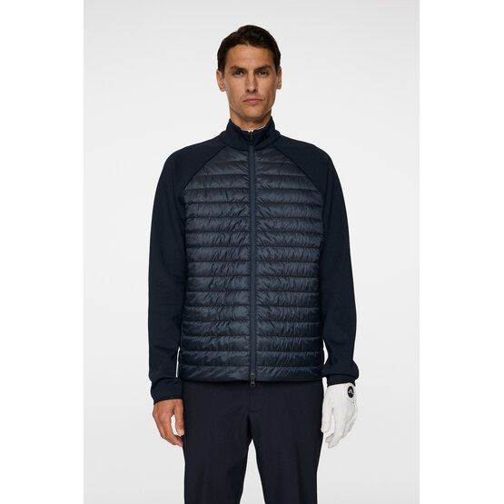 J.Lindeberg Hayden Quilt Hybrid Jacket Stretch Jacket navy