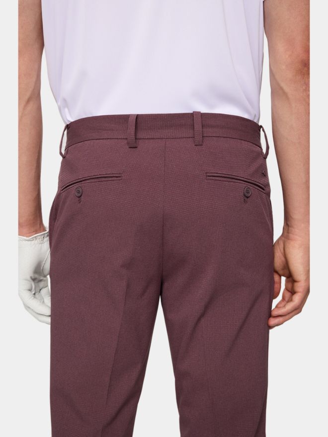 J.Lindeberg Vent Pant Chino Hose beere