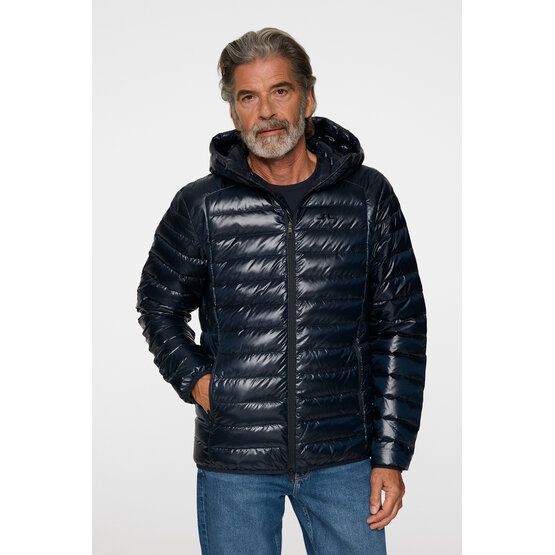 J.Lindeberg Oden Light Down Hood Daunen Jacke navy