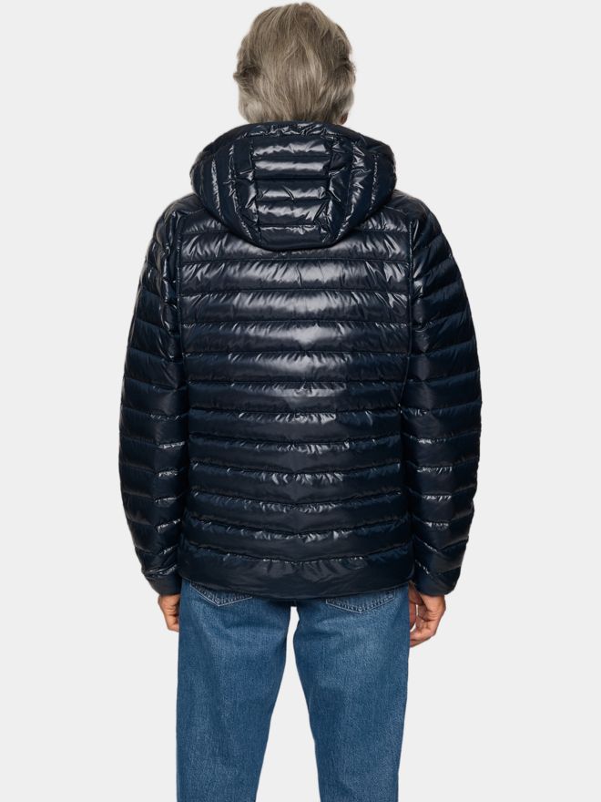 J.Lindeberg Oden Light Down Hood Daunen Jacke navy