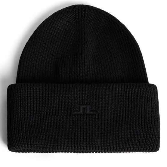 J.Lindeberg Karlos Beanie Mütze schwarz