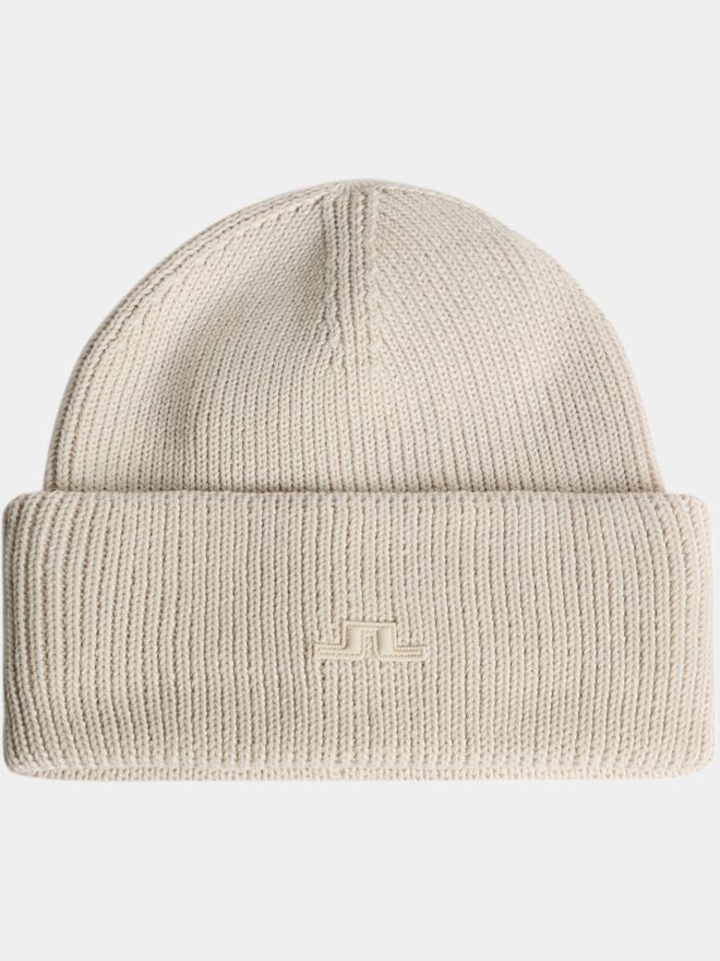J.Lindeberg Karlos beanie hat beige
