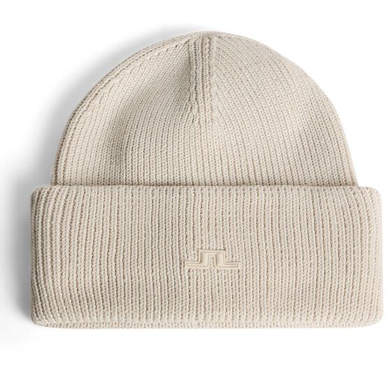 J.Lindeberg Karlos Beanie Mütze beige