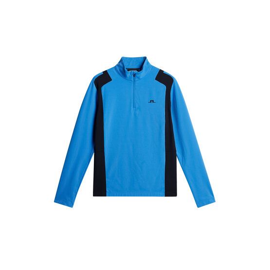 J.Lindeberg Lukas Quarter Zip Stretch Midlayer hellblau