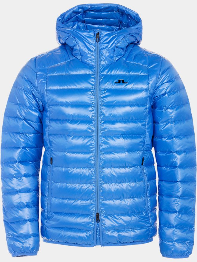 J.Lindeberg Oden Light Down Hood Daunen Jacke hellblau