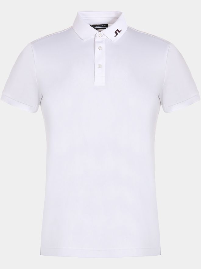 J.Lindeberg KV Print Halbarm Polo weiß