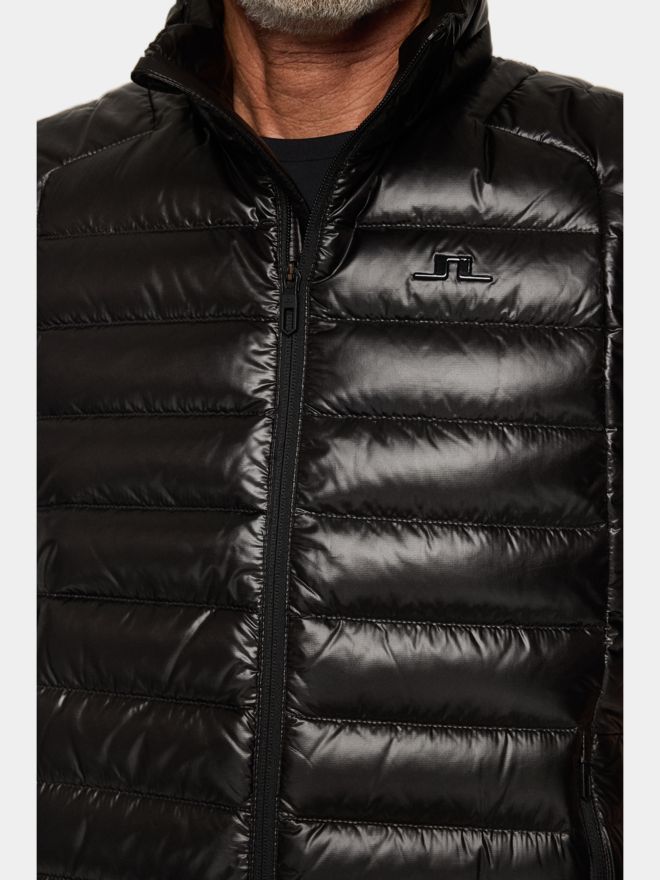 J.Lindeberg Oden Light Down Vest Daunen Weste schwarz