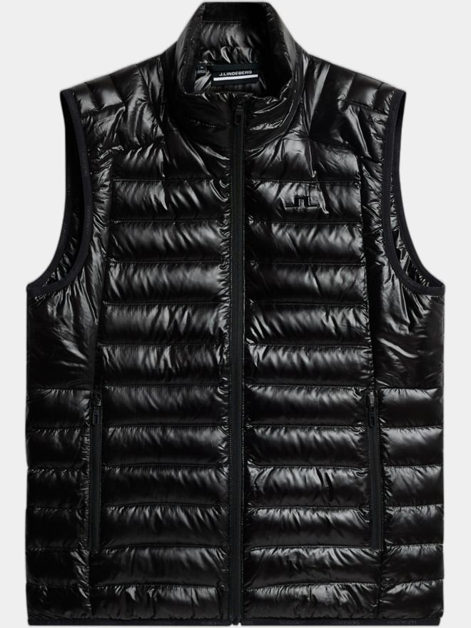 J.Lindeberg Oden Light Down Vest Daunen Weste schwarz