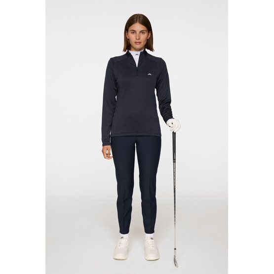 J.Lindeberg Steffi Quarter Zip Stretch Midlayer navy