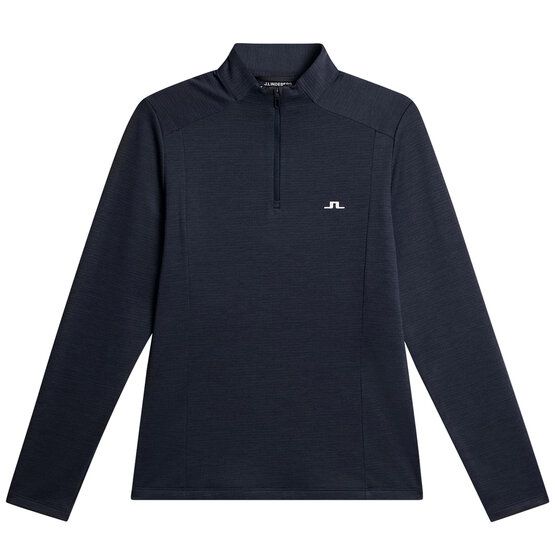 J.Lindeberg Steffi Quarter Zip Stretch Midlayer navy