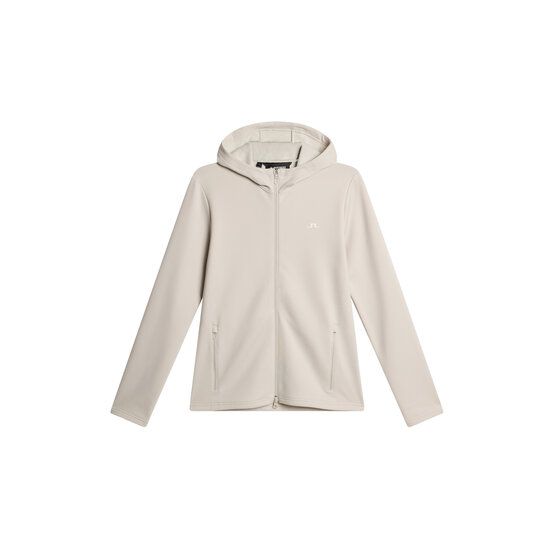 J.Lindeberg Aerialle Zip Hood Stretch Jacke sand
