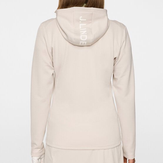 J.Lindeberg  Aerialle Zip Hood Stretch Jacket sand