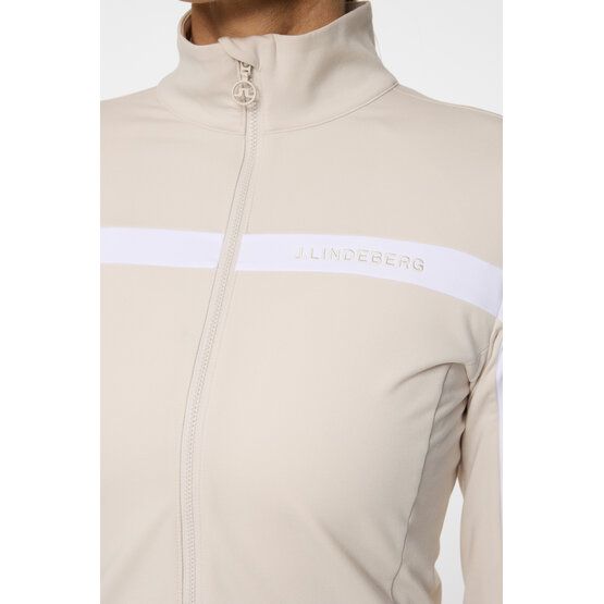 J.Lindeberg Seasonal Janice Mid Layer Stretch Jacke sand