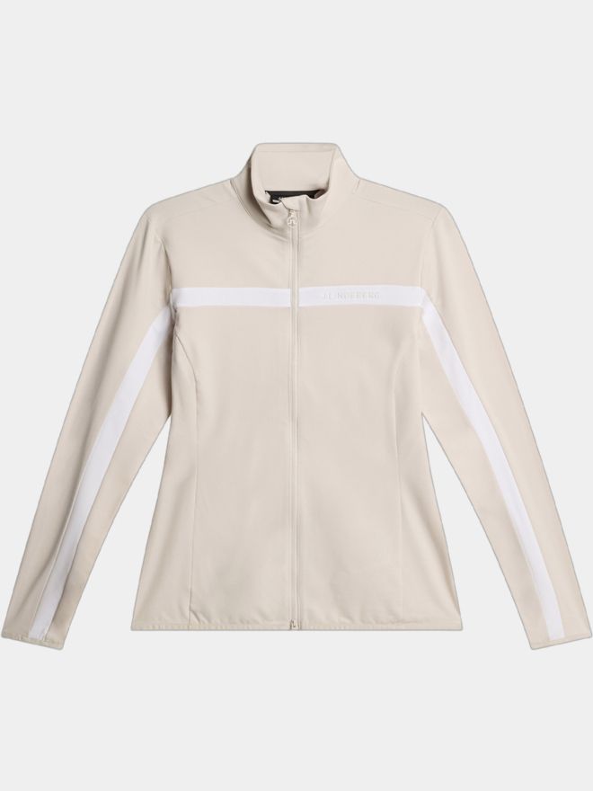 J.Lindeberg Seasonal Janice Mid Layer Stretch Jacket sand