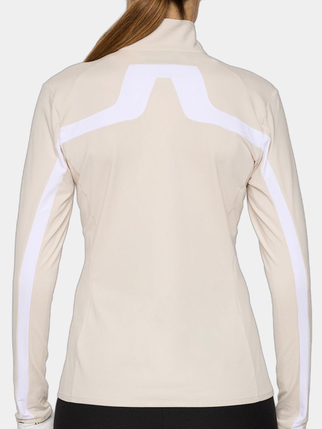 J.Lindeberg Seasonal Janice Mid Layer Stretch Jacket sand