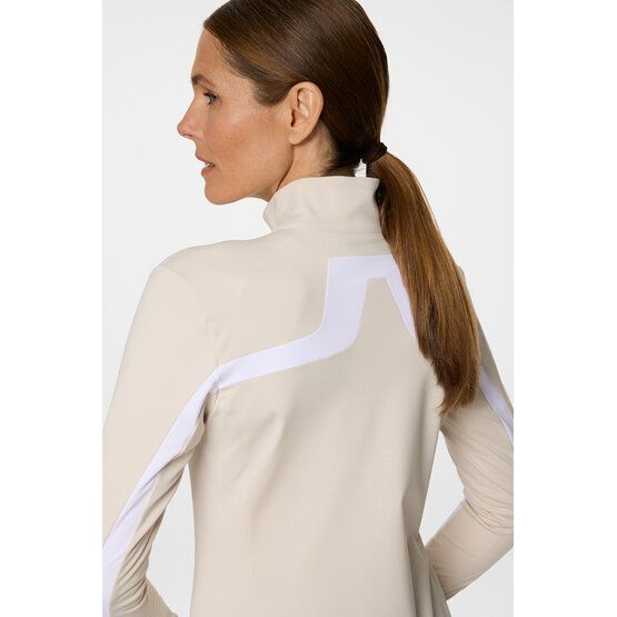 J.Lindeberg Seasonal Janice Mid Layer Stretch Jacke sand