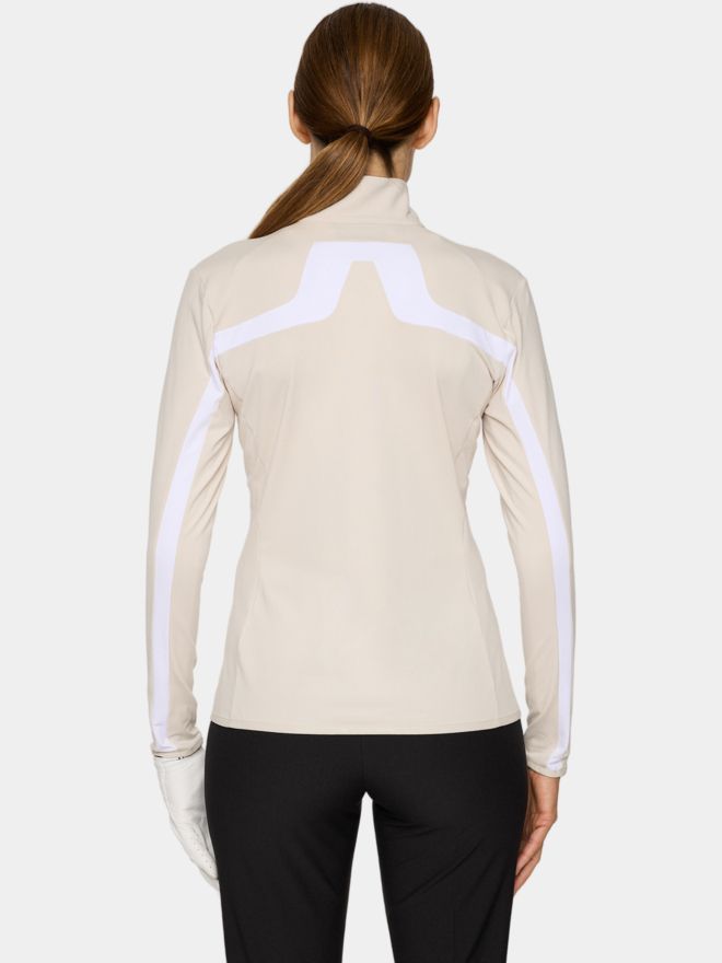 J.Lindeberg Seasonal Janice Mid Layer Stretch Jacket sand