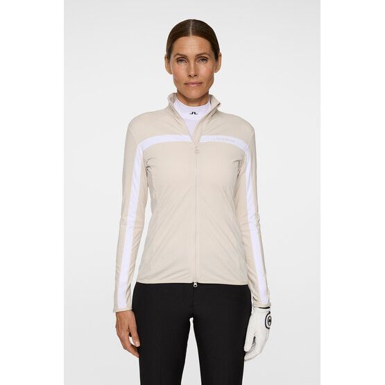 J.Lindeberg Seasonal Janice Mid Layer Stretch Jacke sand