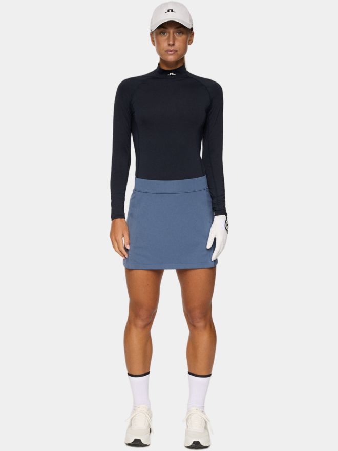 J.Lindeberg Ella Compression Top Mock Unterzieher navy