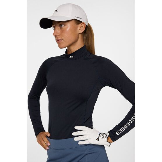 J.Lindeberg Ella Compression Top Mock Unterzieher navy