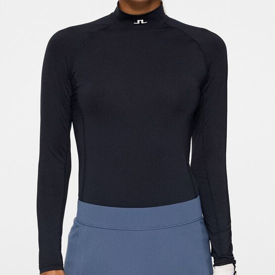 J.Lindeberg Ella Compression Top Mock Unterzieher navy