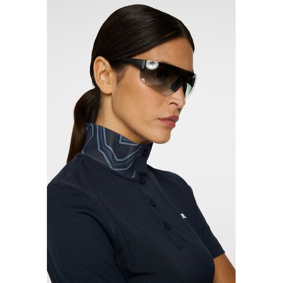 J.Lindeberg Piper Halbarm Polo navy