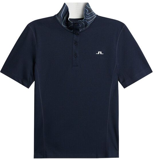 J.Lindeberg Piper half-sleeve polo navy
